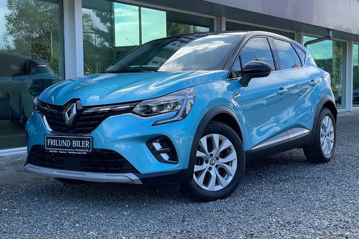 Blå Renault Captur fra 2020
