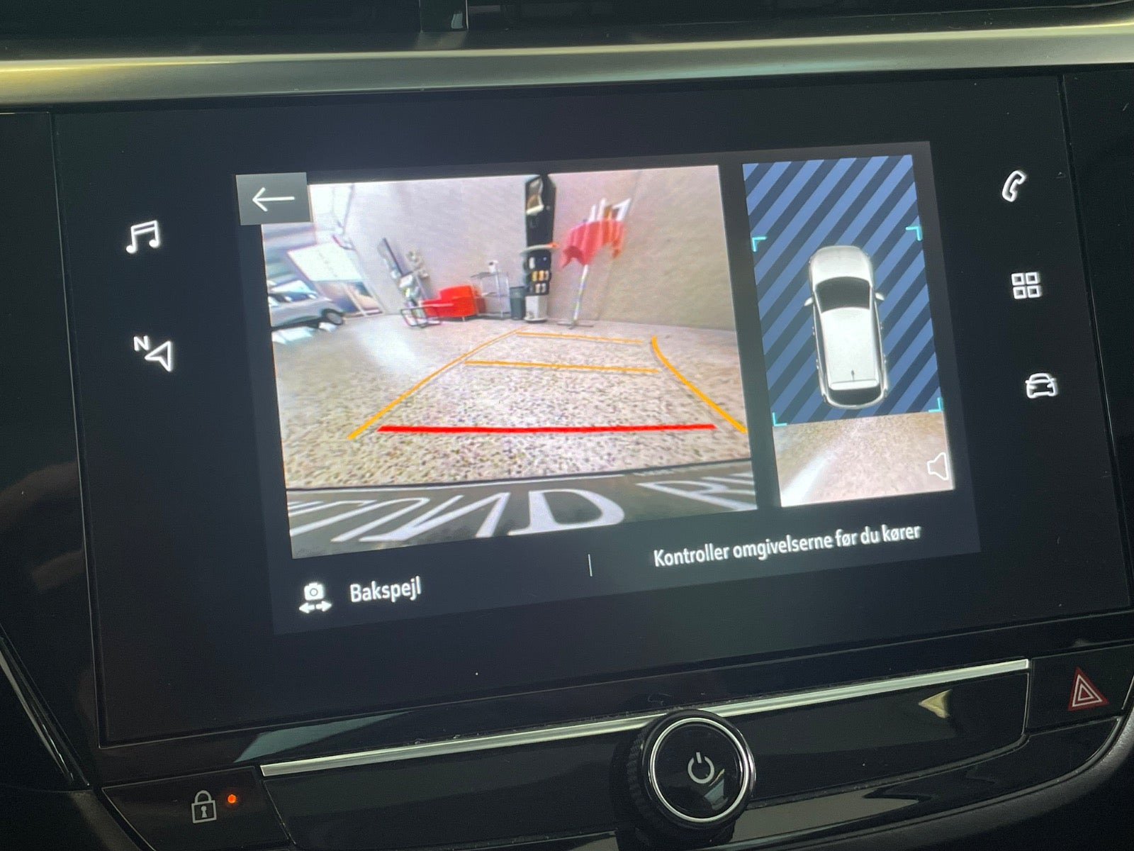 Orange Opel Corsa fra 2021