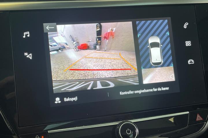 Orange Opel Corsa fra 2021