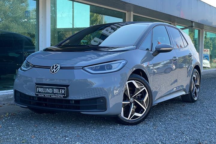 Grå VW ID.3 fra 2023