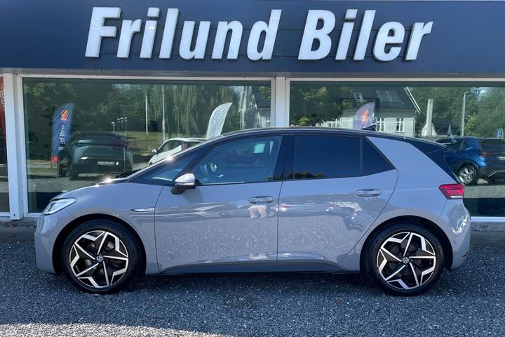 Grå VW ID.3 fra 2023