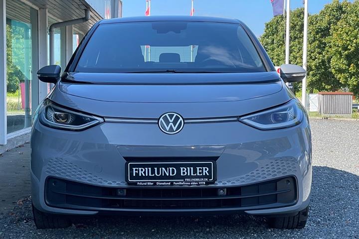 Grå VW ID.3 fra 2023