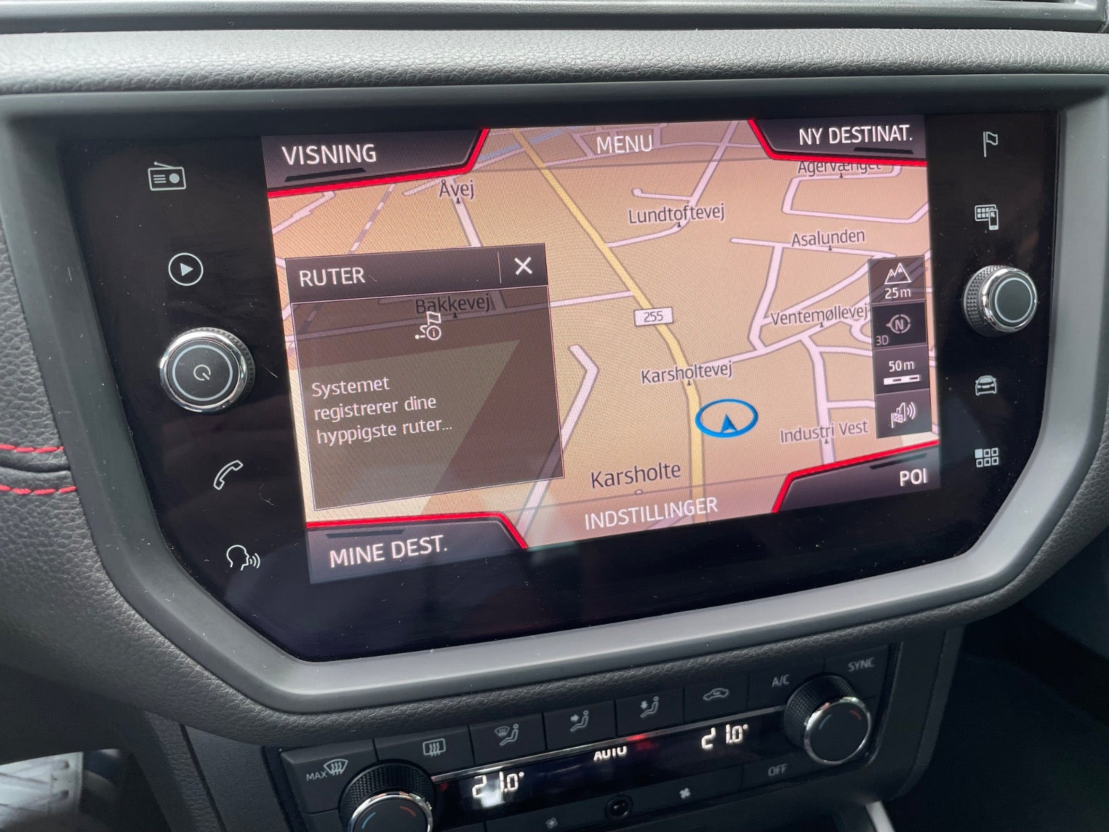 Sort Seat Arona fra 2019