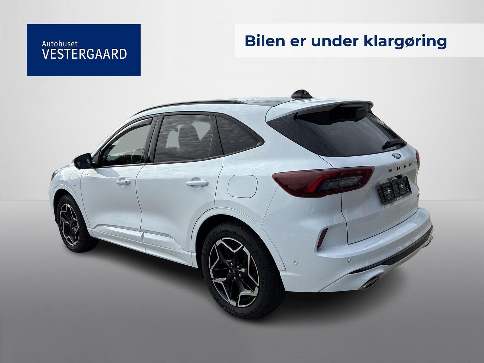 Hvid Ford Kuga fra 2024