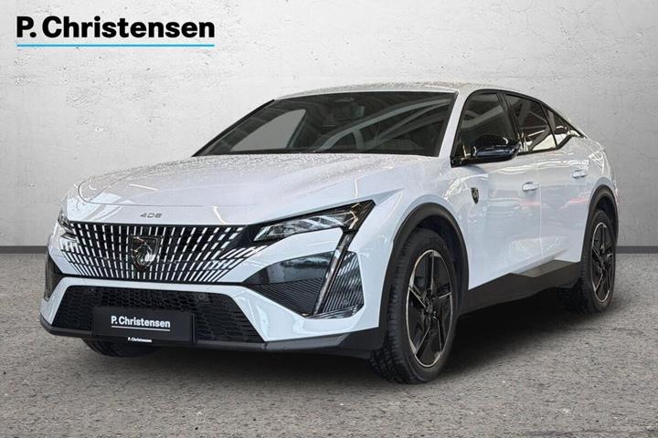 Hvid Peugeot e-408 fra 2025