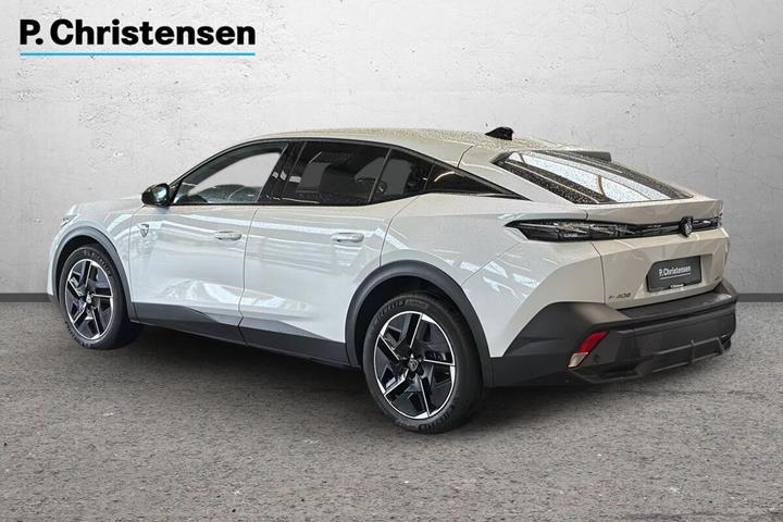 Hvid Peugeot e-408 fra 2025