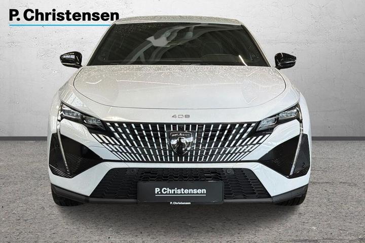 Hvid Peugeot e-408 fra 2025