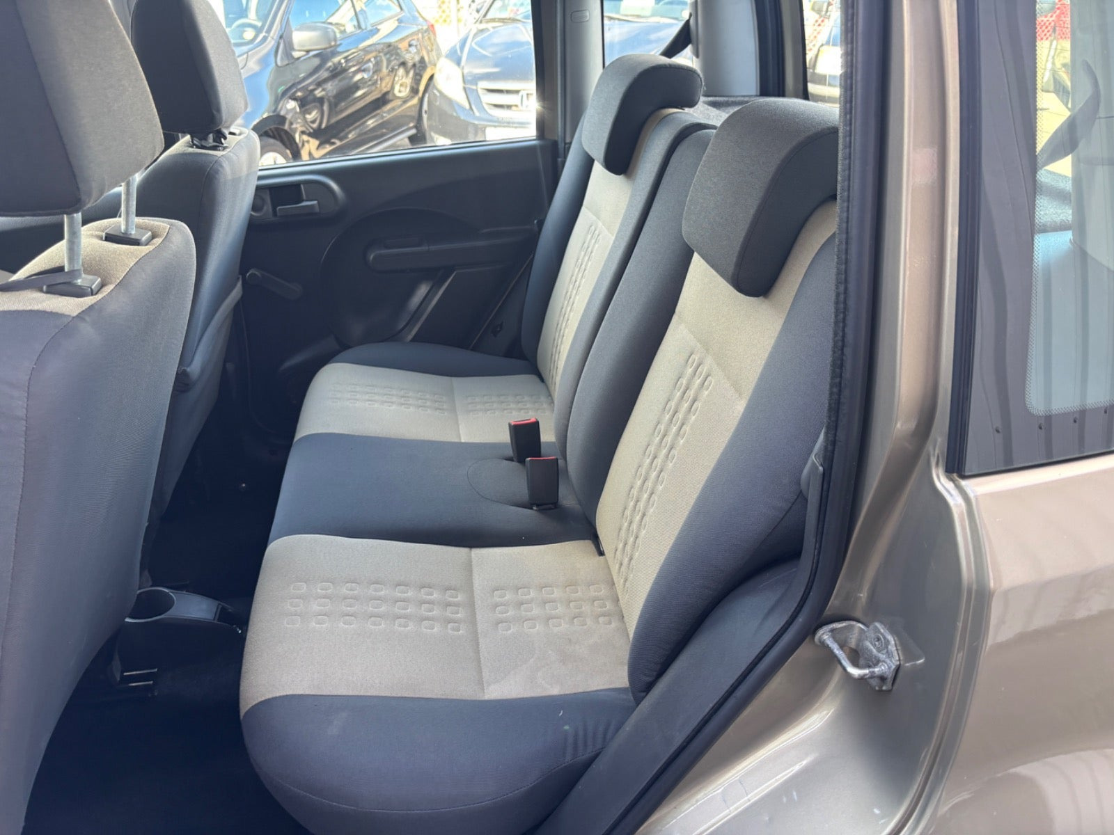 Beige Fiat Panda fra 2008