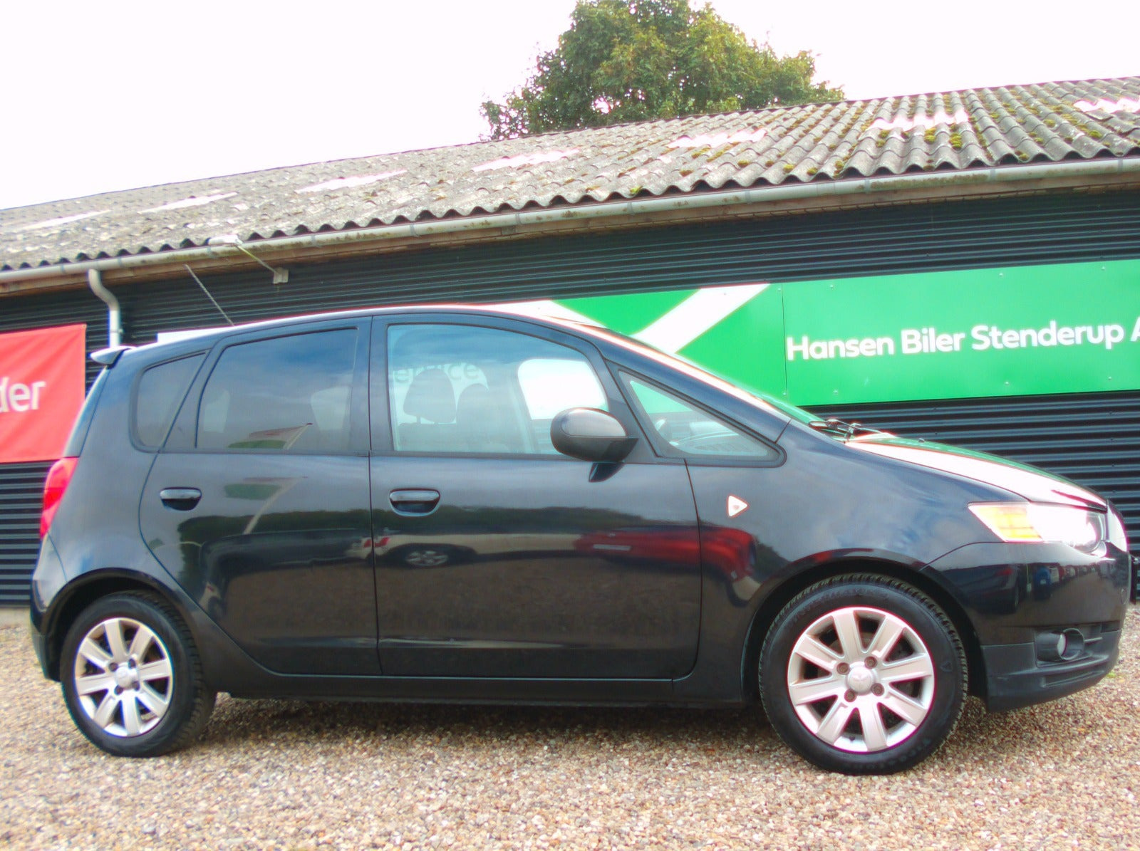 Sort Mitsubishi Colt fra 2010