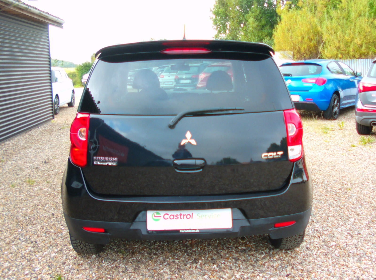 Sort Mitsubishi Colt fra 2010