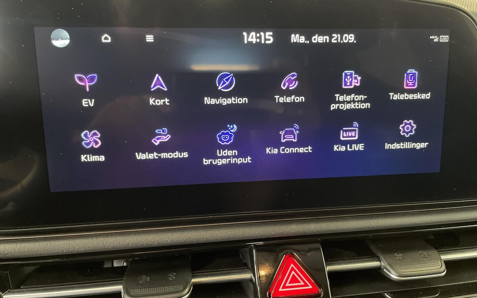 Grå Kia Niro EV fra 2025