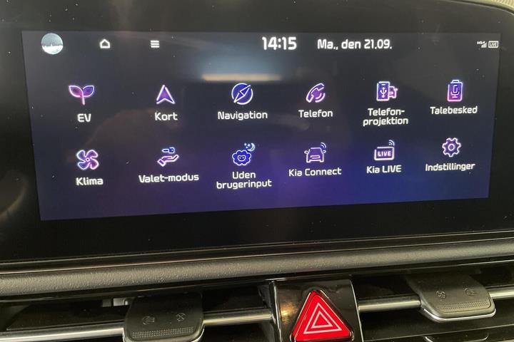 Grå Kia Niro EV fra 2025