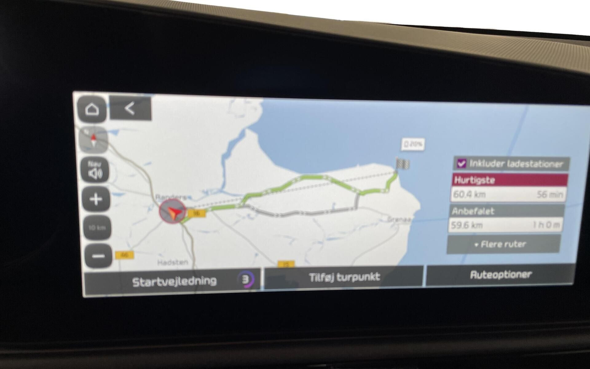Grå Kia Niro EV fra 2025
