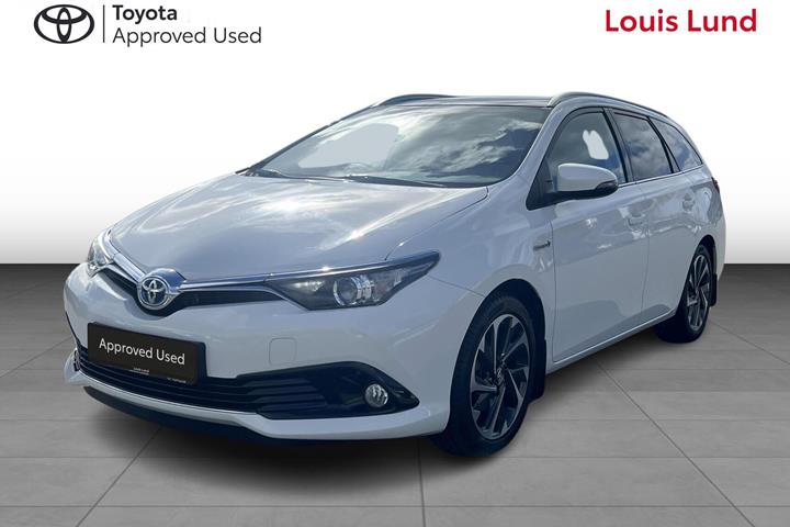 Hvid Toyota Auris fra 2016