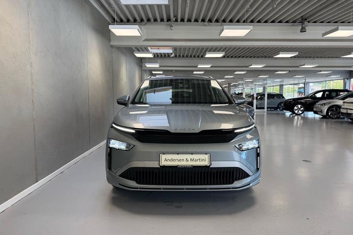 Grå Skoda Enyaq fra 2026