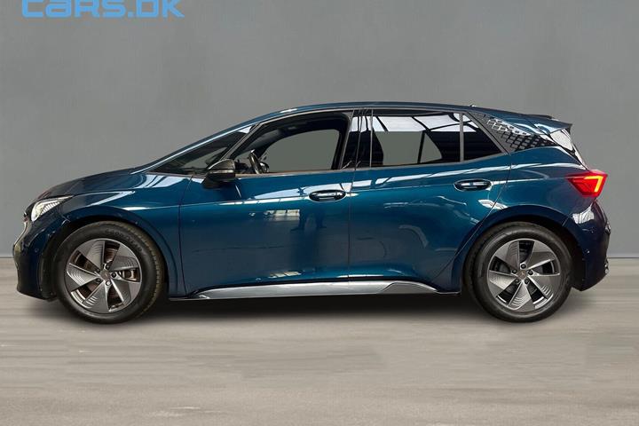 Blå Cupra Born fra 2024