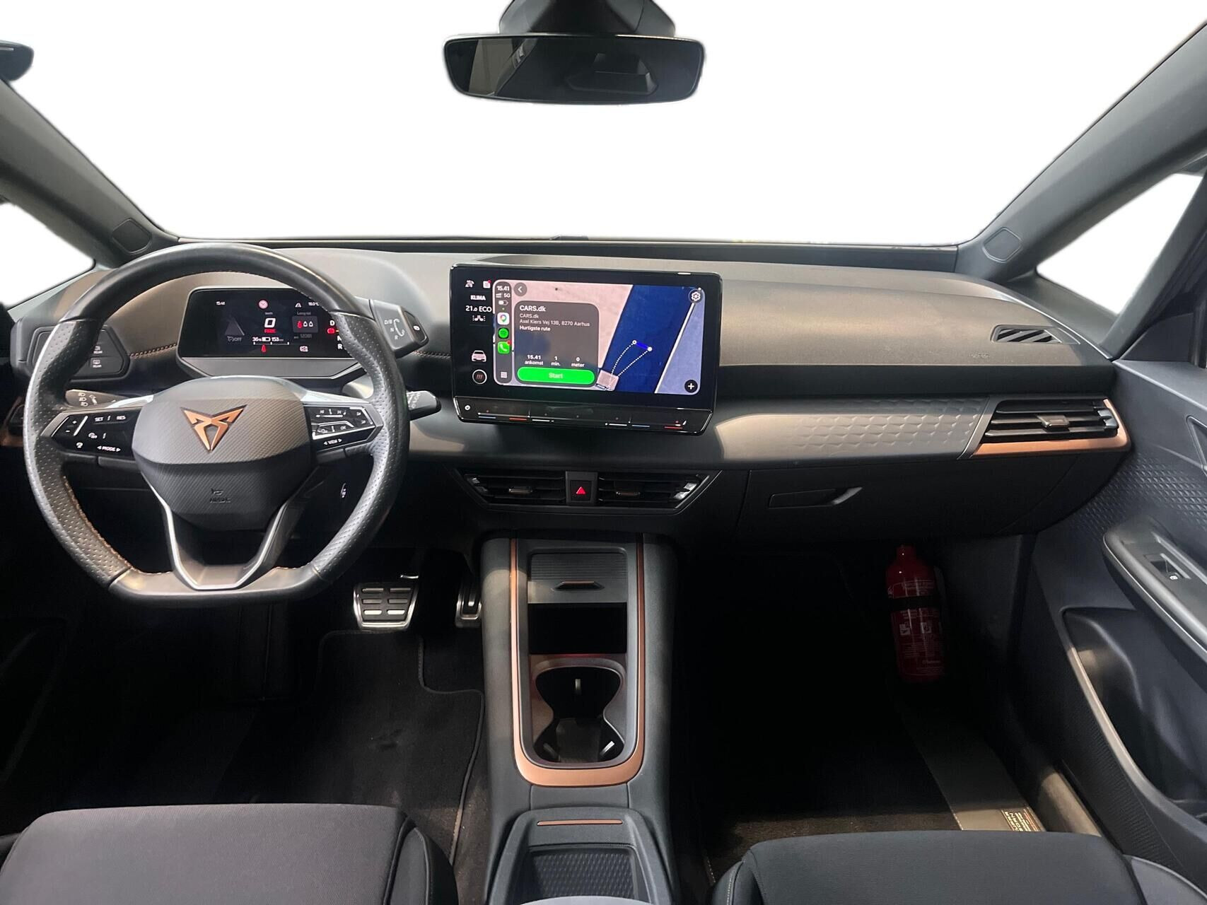 Blå Cupra Born fra 2024