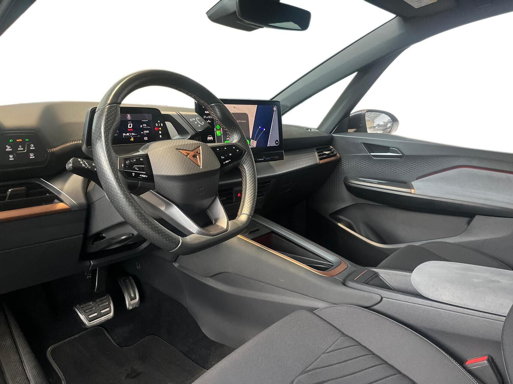 Blå Cupra Born fra 2024