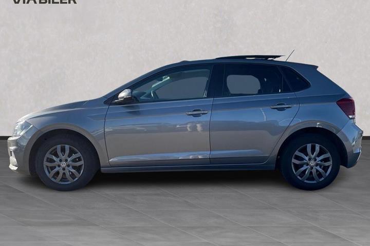 Grå VW Polo fra 2018