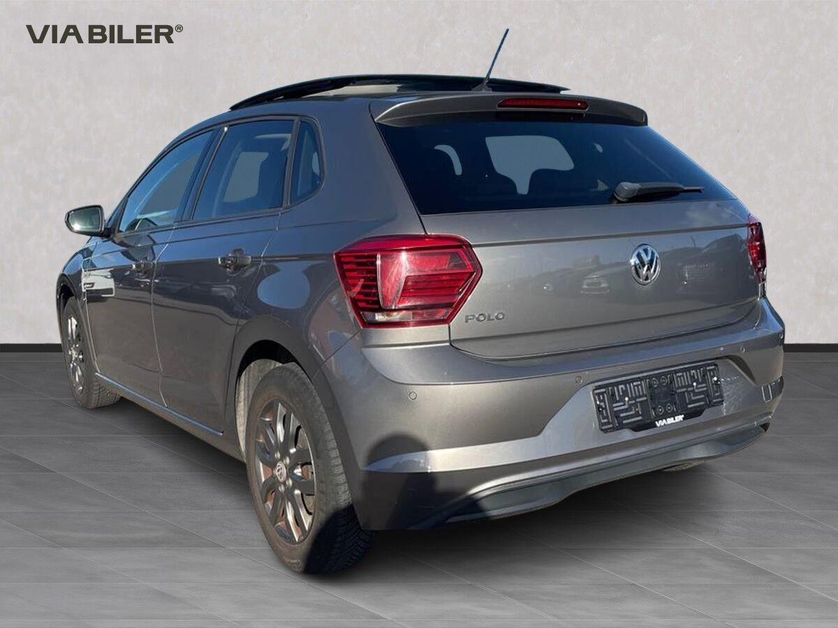 Grå VW Polo fra 2018