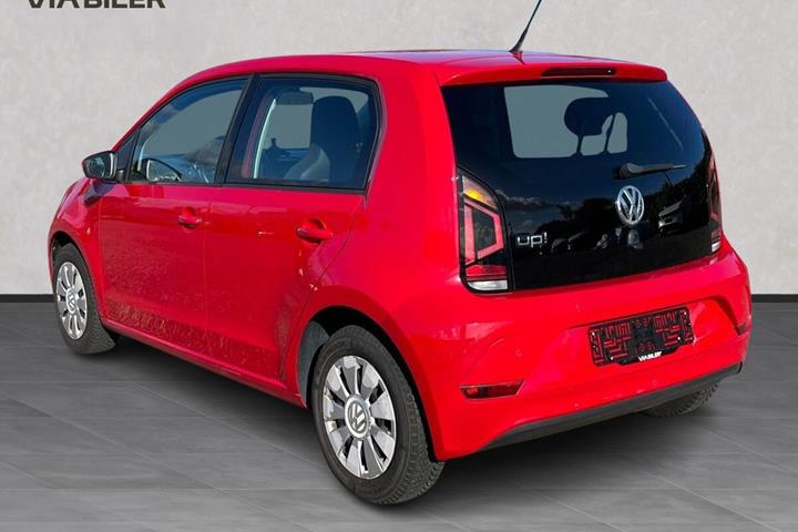 Rød VW UP! fra 2018