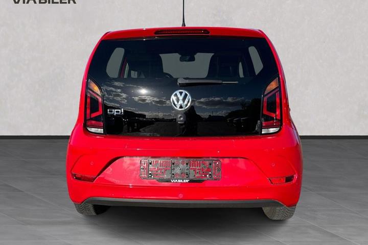 Rød VW UP! fra 2018