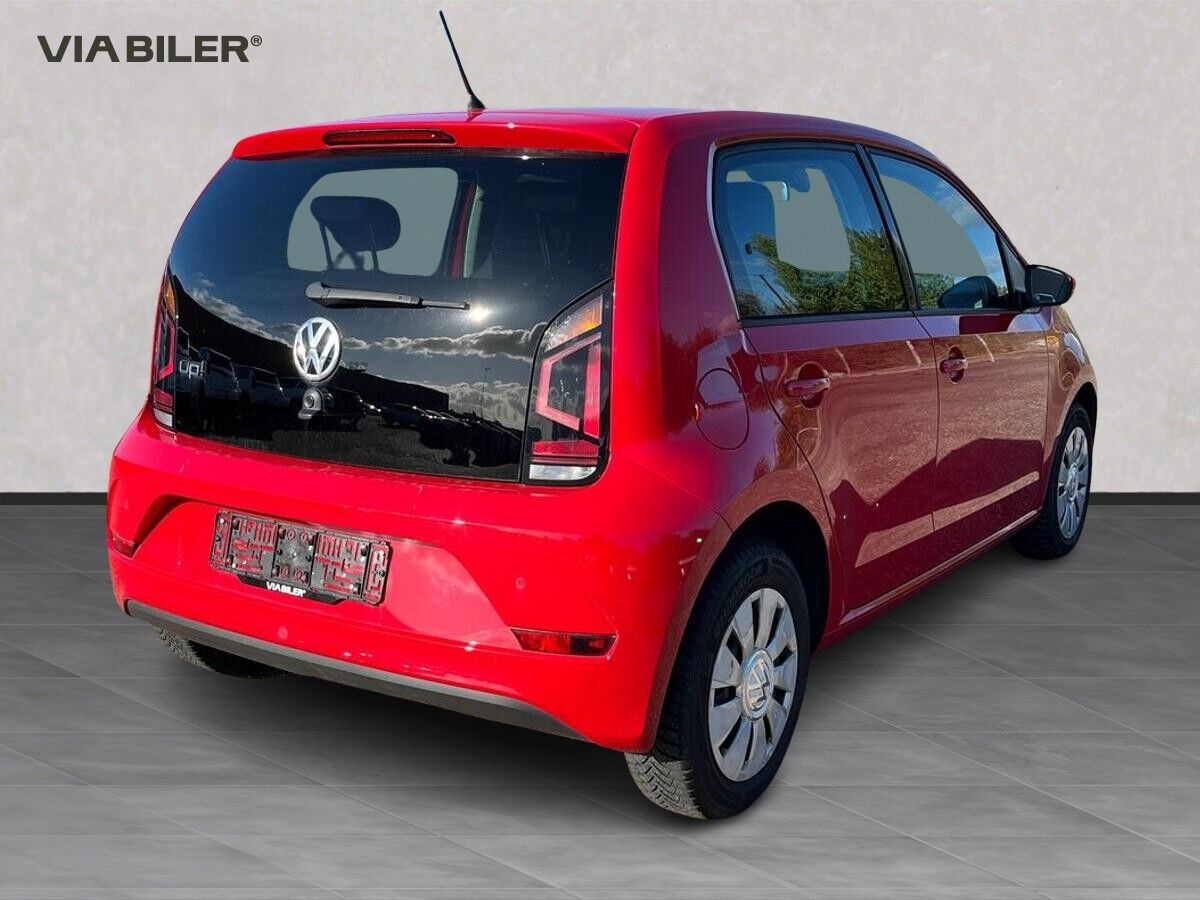 Rød VW UP! fra 2018