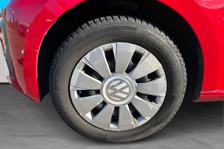 Rød VW UP! fra 2018