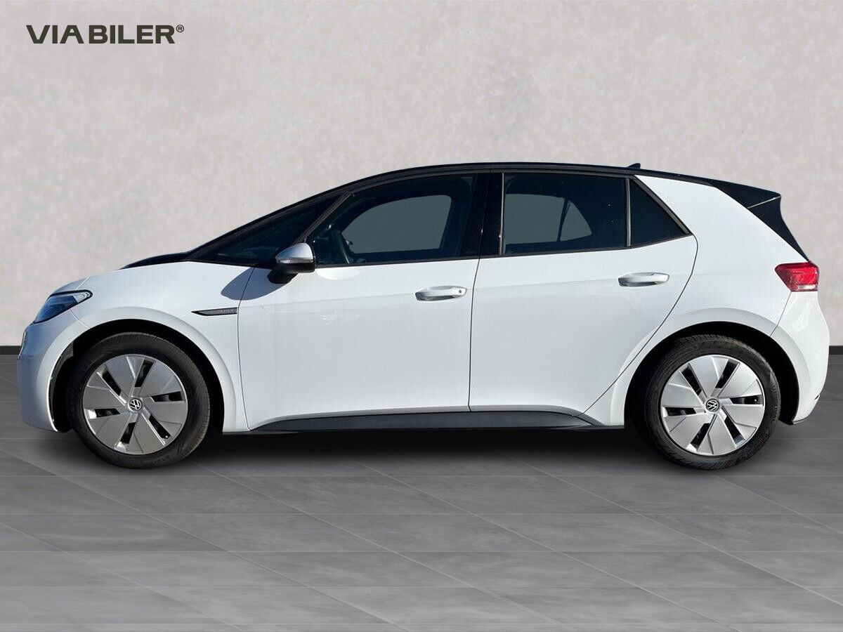 Hvid VW ID.3 fra 2021