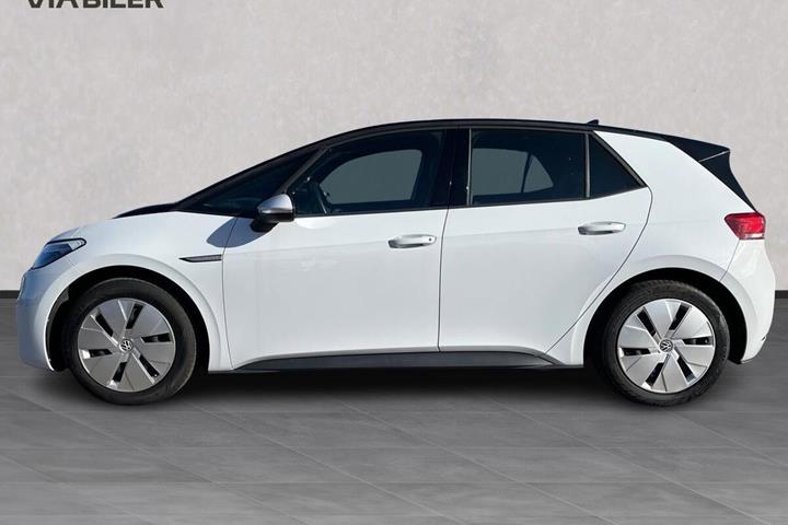 Hvid VW ID.3 fra 2021