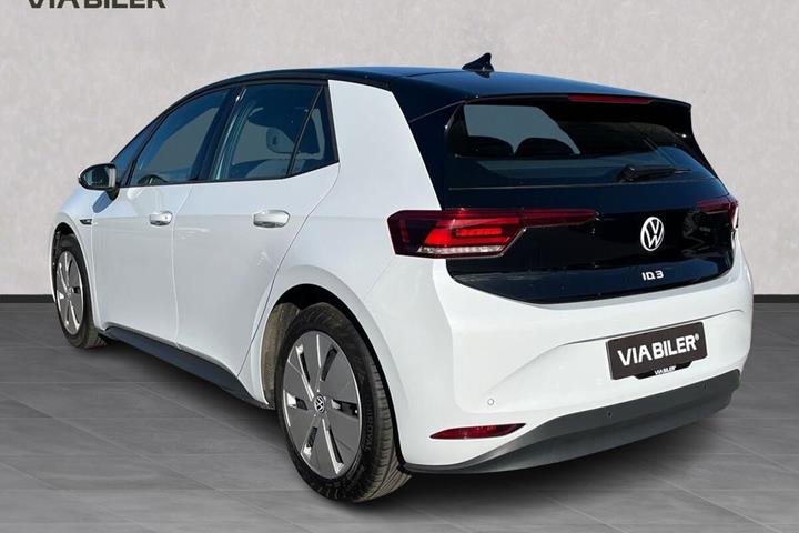 Hvid VW ID.3 fra 2021