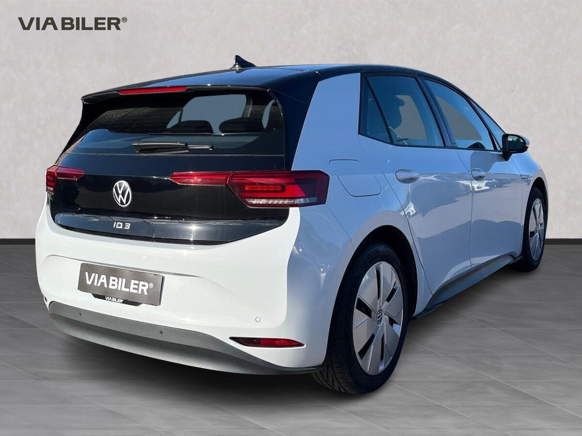 Hvid VW ID.3 fra 2021