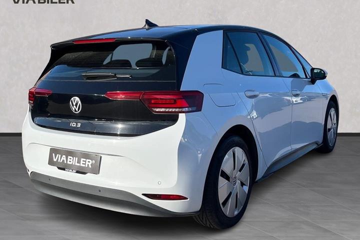 Hvid VW ID.3 fra 2021