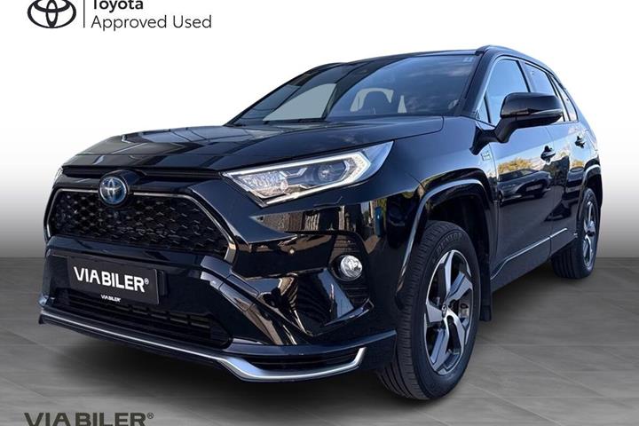 Sort Toyota RAV4 Plug-in fra 2020 set udefra