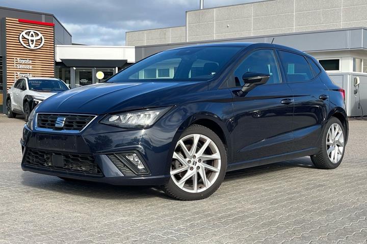 Blå Seat Ibiza fra 2022