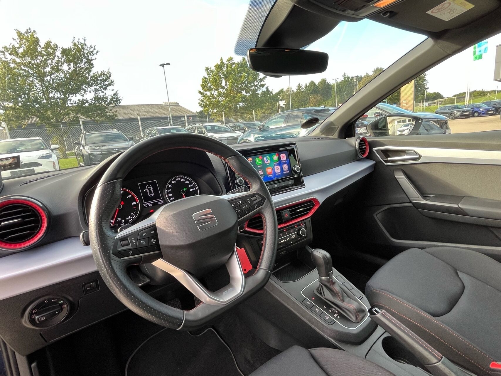 Blå Seat Ibiza fra 2022