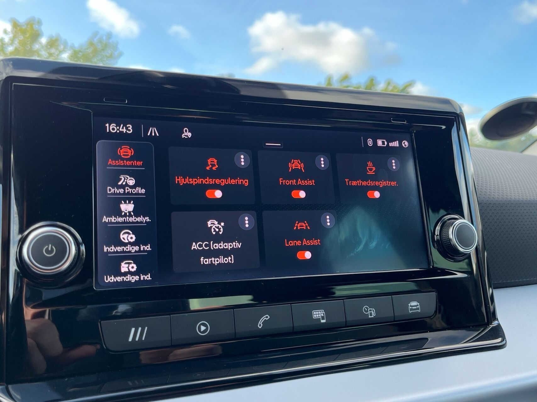 Blå Seat Ibiza fra 2022