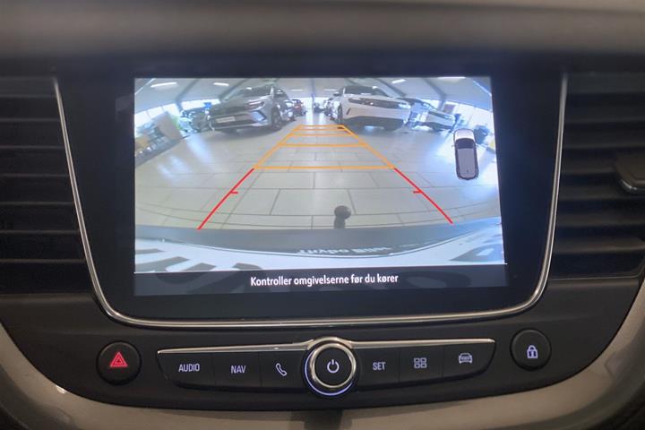 Rød Opel Grandland X fra 2019