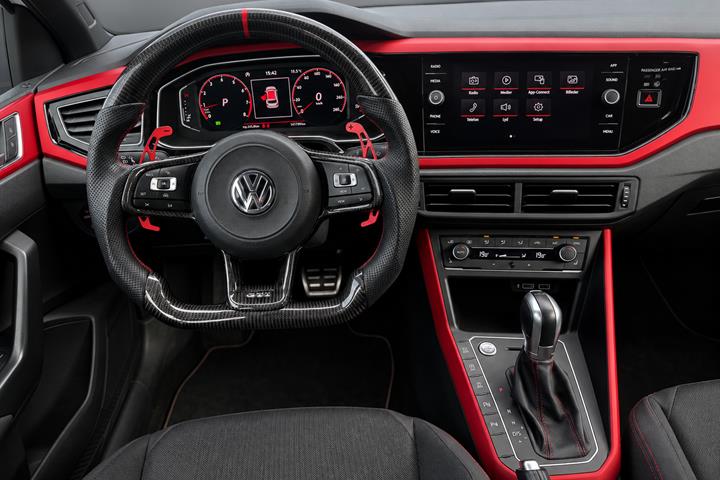 Sort VW Polo fra 2019