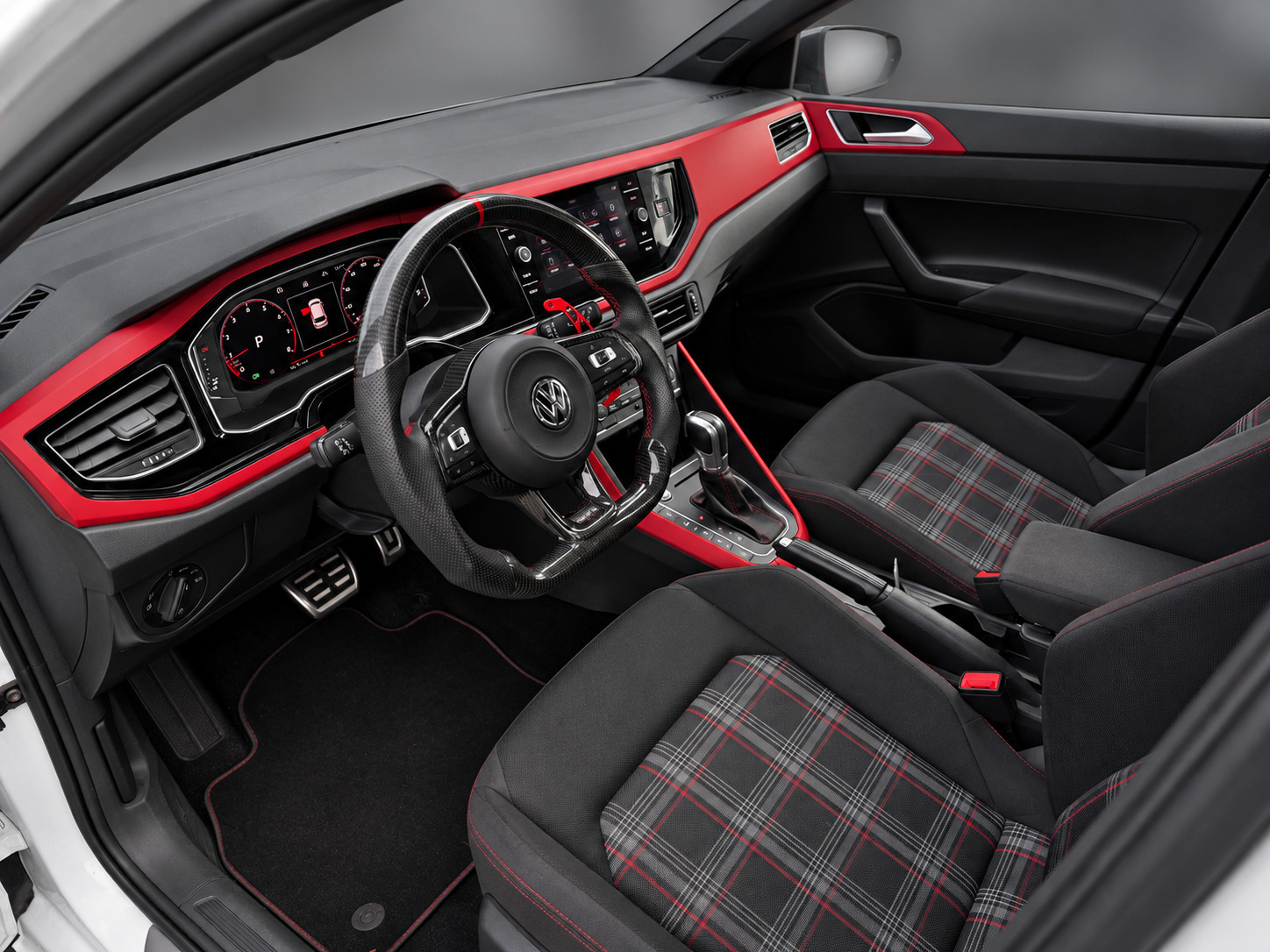 Sort VW Polo fra 2019