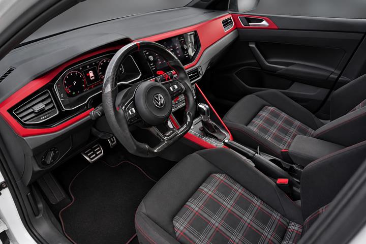 Sort VW Polo fra 2019