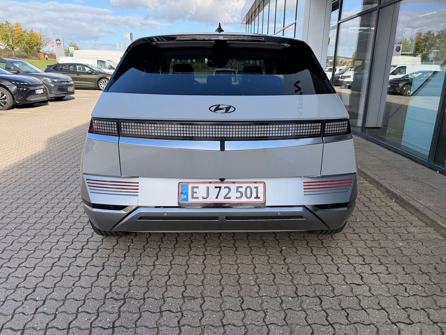Grå Hyundai Ioniq 5 fra 2022