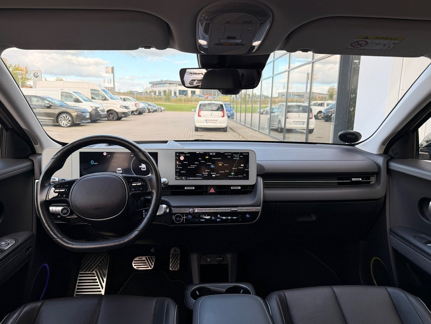 Grå Hyundai Ioniq 5 fra 2022