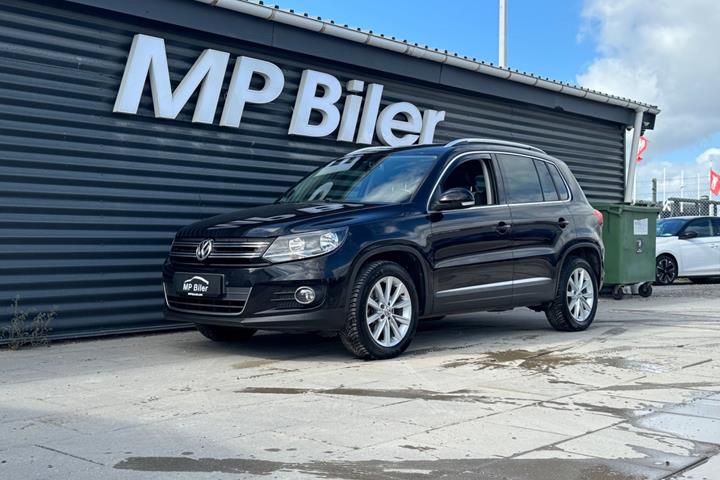 Sort VW Tiguan fra 2015