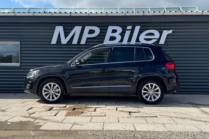 Sort VW Tiguan fra 2015