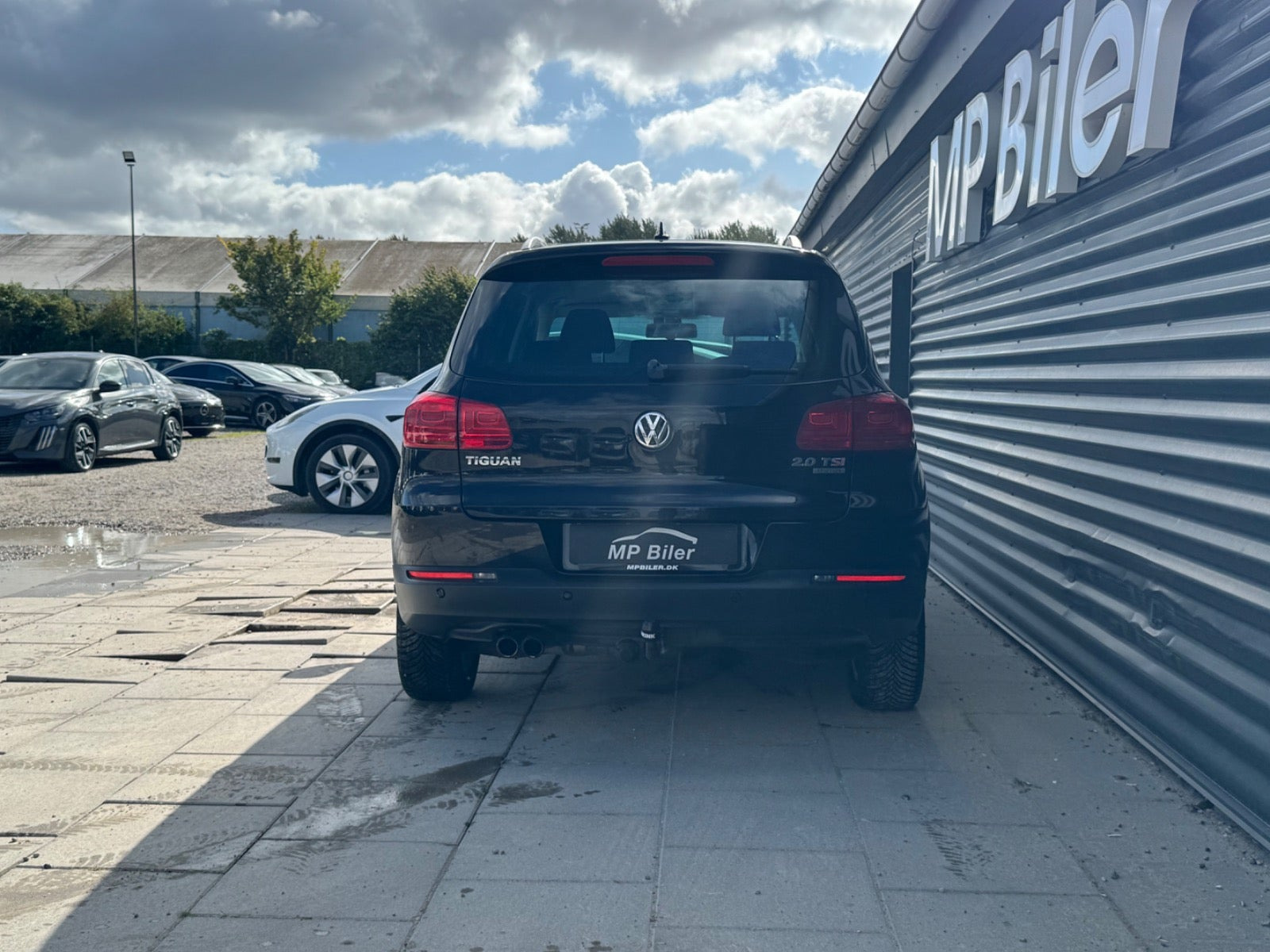 Sort VW Tiguan fra 2015