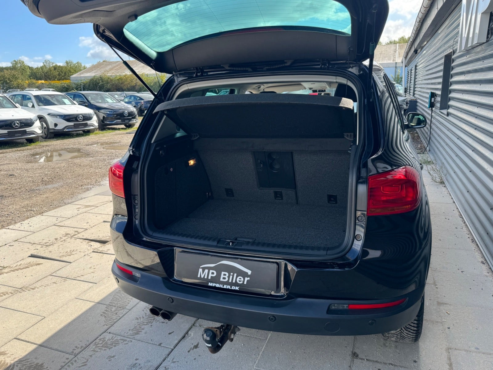 Sort VW Tiguan fra 2015