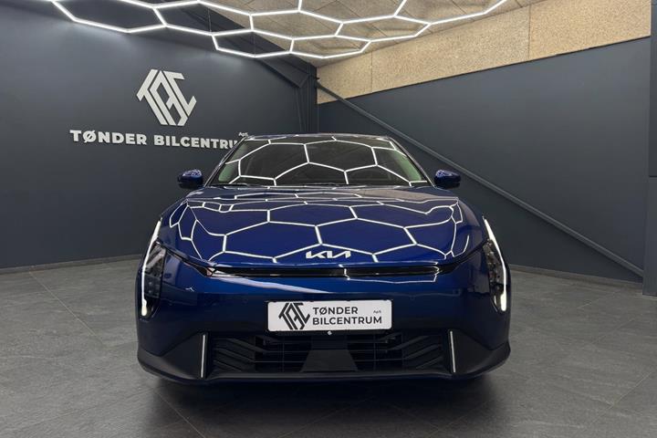 Blå Kia EV4 fra 2026