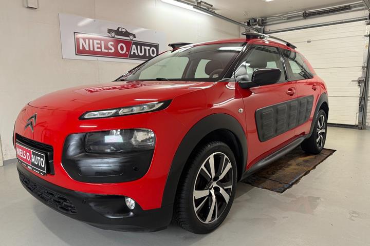 Rød Citroën C4 Cactus fra 2014