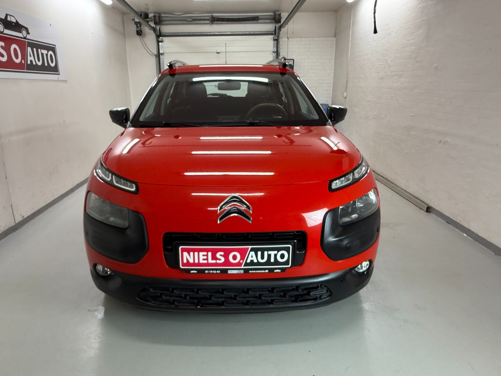 Rød Citroën C4 Cactus fra 2014